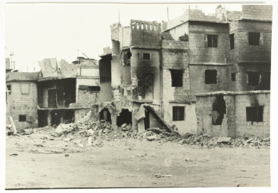 The Wreckage of Houses, Burj al-Shemali Camp, 1980- 1989