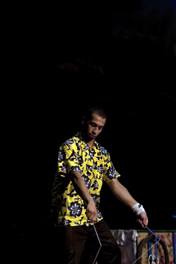 'Dreams for Sale', the Palestinian Circus School, at Saint Joseph School in Ramallah, 2010    <br />
 