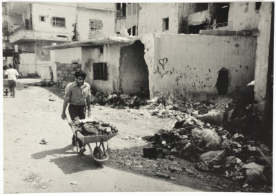 The Rubble of Houses, El Buss Camp, 1982