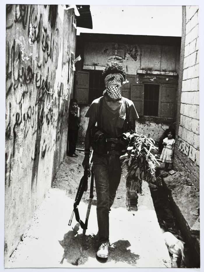 A Palestinian Armed Man, Shatila Camp, 1985- 1986