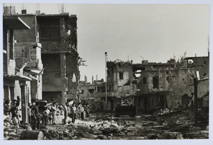A Scene of Destruction, Shatila Camp, 1985- 1986