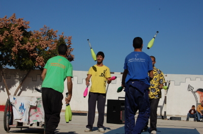 "أحلام للبيع"، مدرسة سيرك فلسطين، قلقيلية