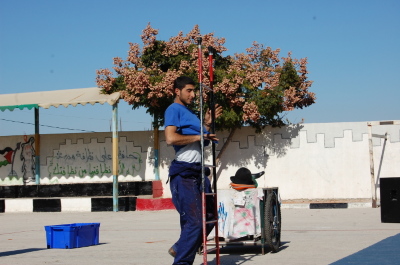 "أحلام للبيع"، مدرسة سيرك فلسطين، قلقيلية