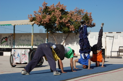 "أحلام للبيع"، مدرسة سيرك فلسطين، قلقيلية