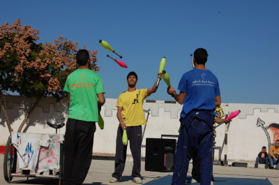 "أحلام للبيع"، مدرسة سيرك فلسطين، قلقيلية