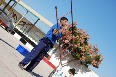 "أحلام للبيع"، مدرسة سيرك فلسطين، قلقيلية