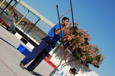 "أحلام للبيع"، مدرسة سيرك فلسطين، قلقيلية