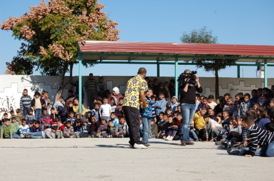 "أحلام للبيع"، مدرسة سيرك فلسطين، قلقيلية