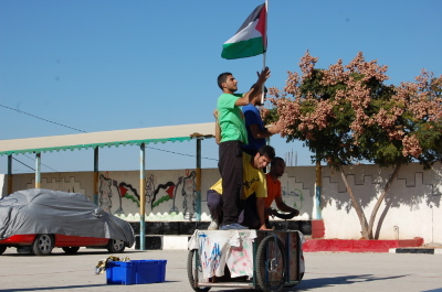 "أحلام للبيع"، مدرسة سيرك فلسطين، قلقيلية