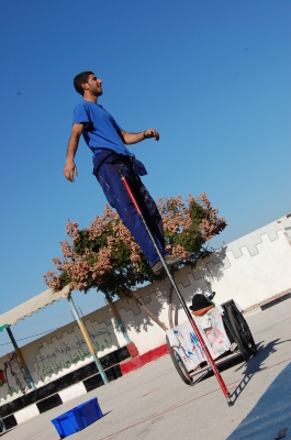 "أحلام للبيع"، مدرسة سيرك فلسطين، قلقيلية