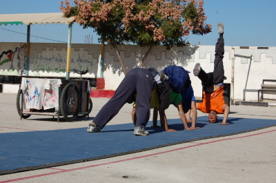 "أحلام للبيع"، مدرسة سيرك فلسطين، قلقيلية