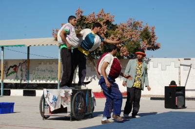 "أحلام للبيع"، مدرسة سيرك فلسطين، قلقيلية