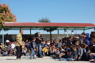 "أحلام للبيع"، مدرسة سيرك فلسطين، قلقيلية