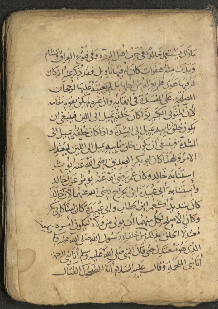 مخطوطة في السيرة النبوية، القرن التاسع عشر