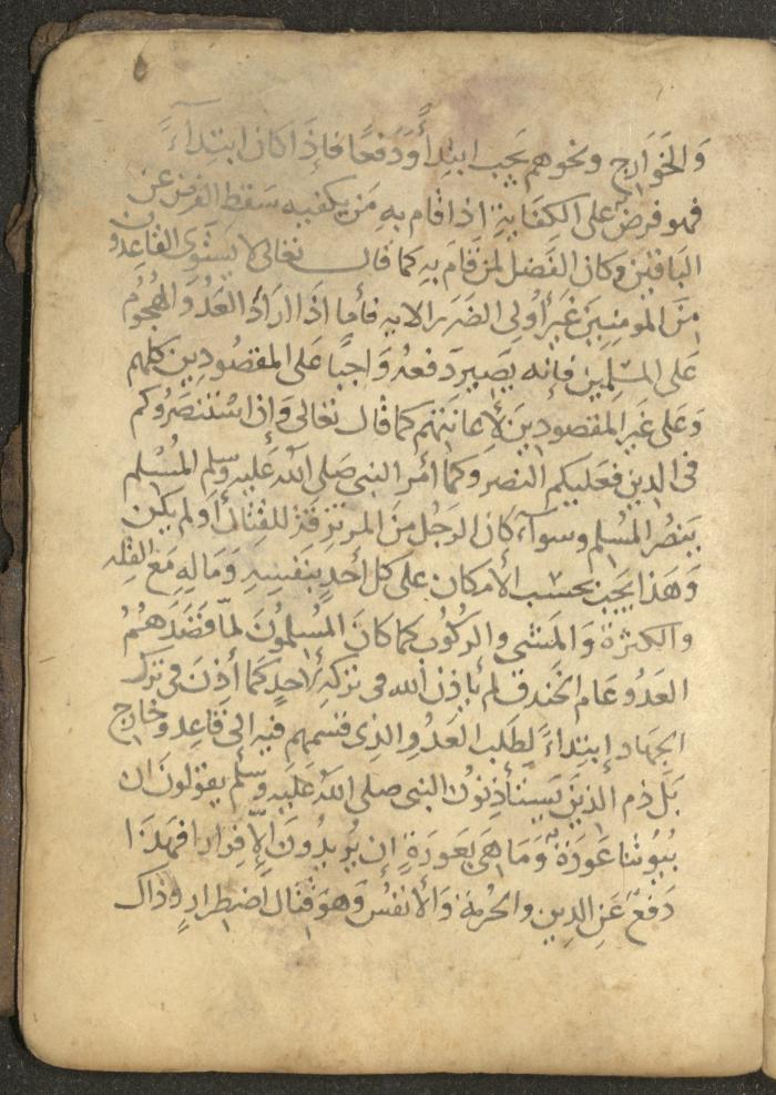 مخطوطة في السيرة النبوية، القرن التاسع عشر