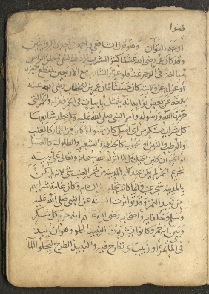 مخطوطة في السيرة النبوية، القرن التاسع عشر