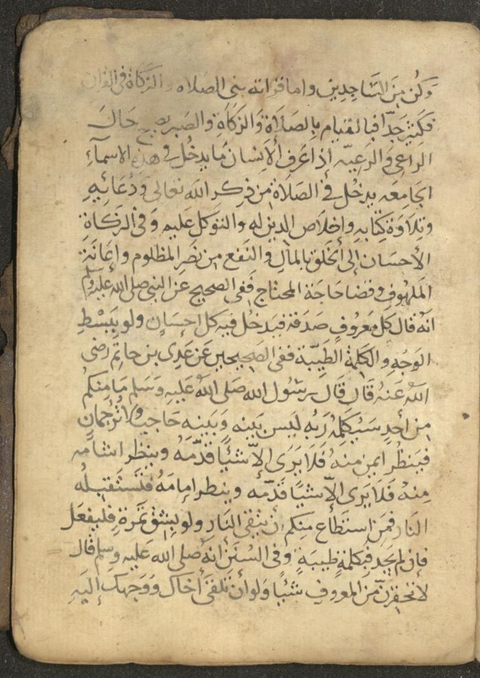 مخطوطة في السيرة النبوية، القرن التاسع عشر