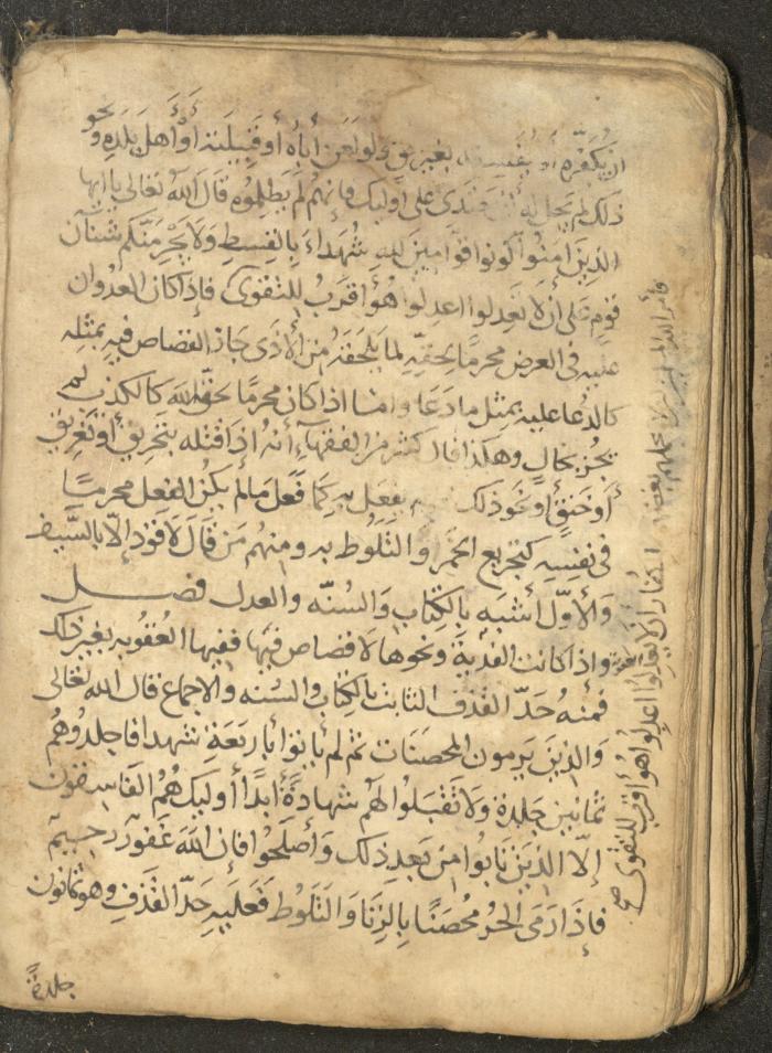 مخطوطة في السيرة النبوية، القرن التاسع عشر