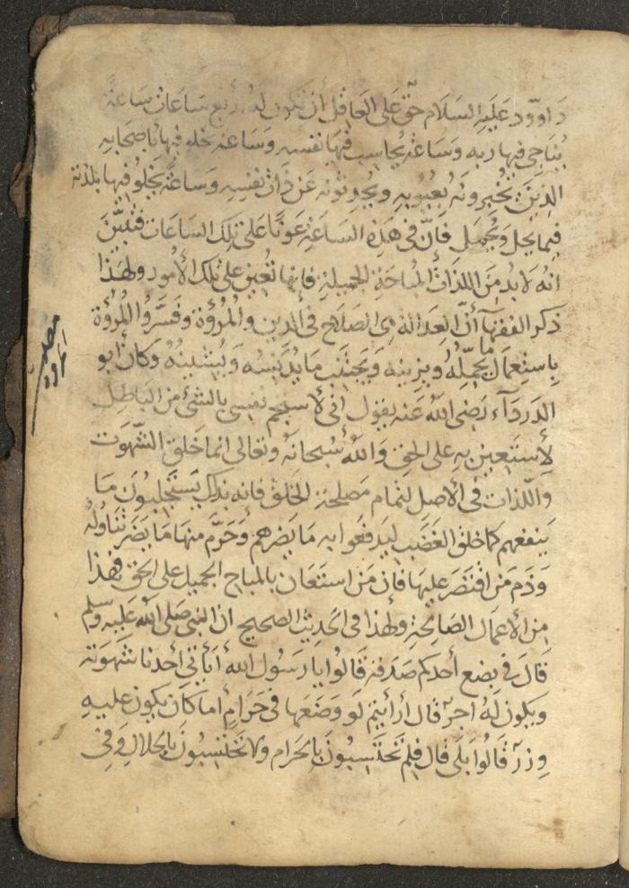 مخطوطة في السيرة النبوية، القرن التاسع عشر