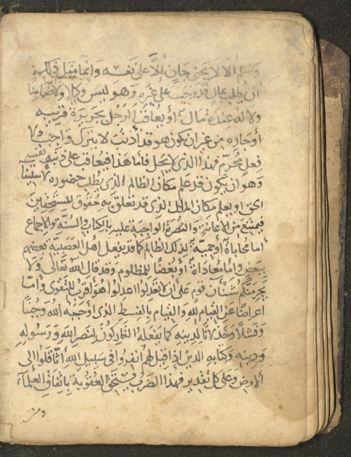 مخطوطة في السيرة النبوية، القرن التاسع عشر