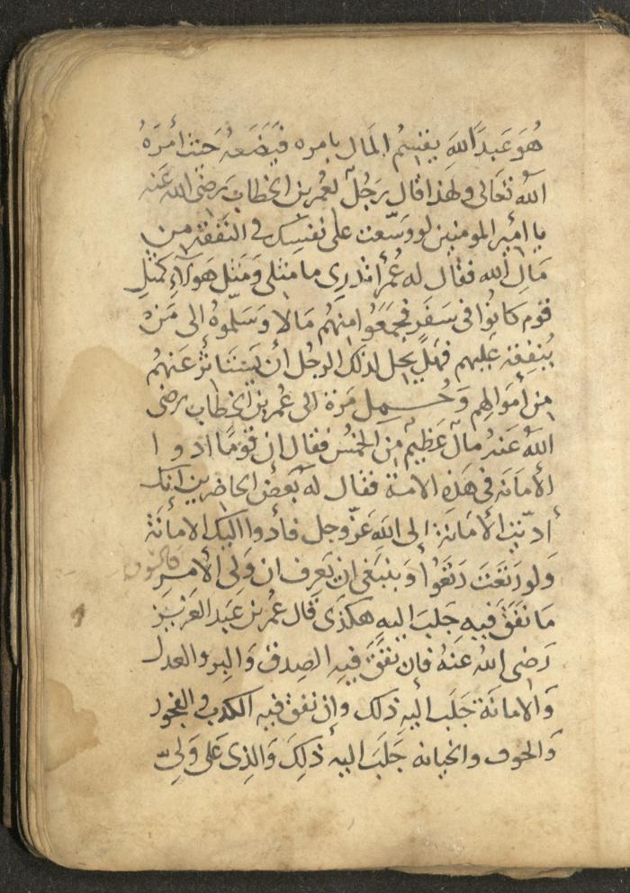 مخطوطة في السيرة النبوية، القرن التاسع عشر