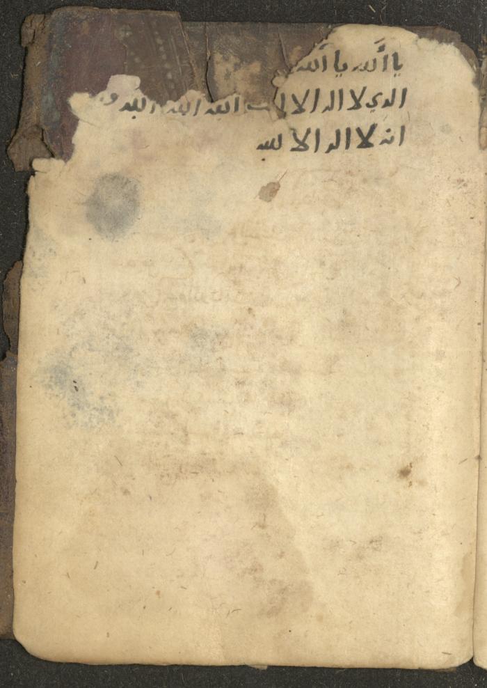 مخطوطة في السيرة النبوية، القرن التاسع عشر