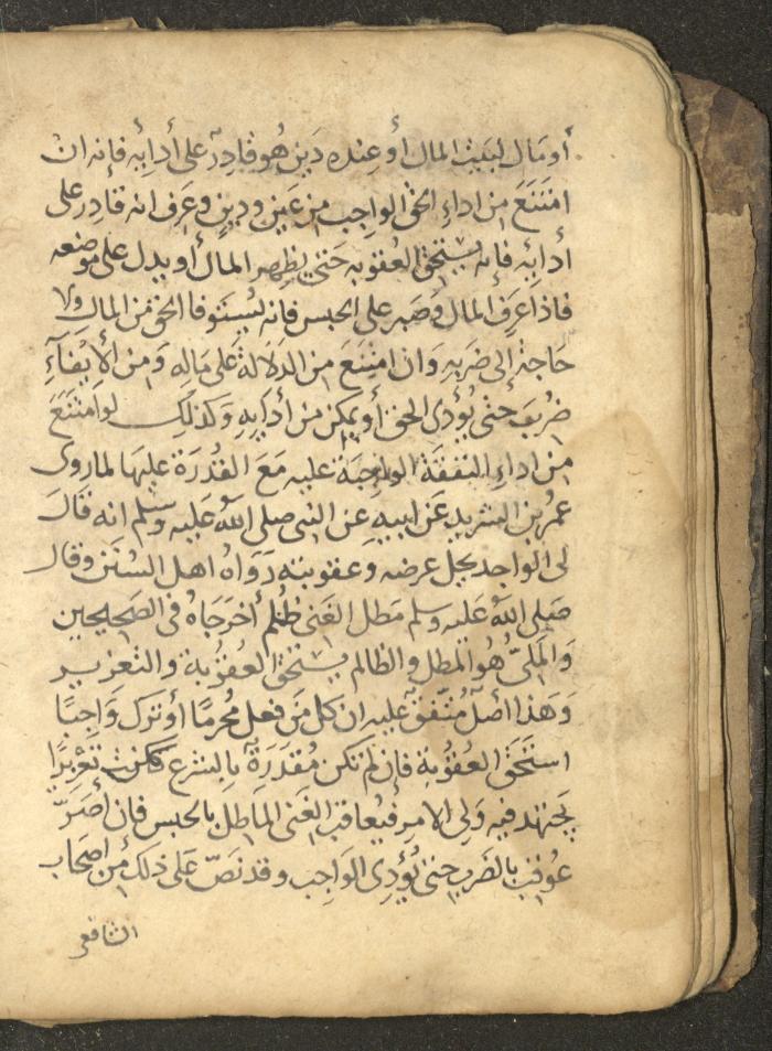 مخطوطة في السيرة النبوية، القرن التاسع عشر
