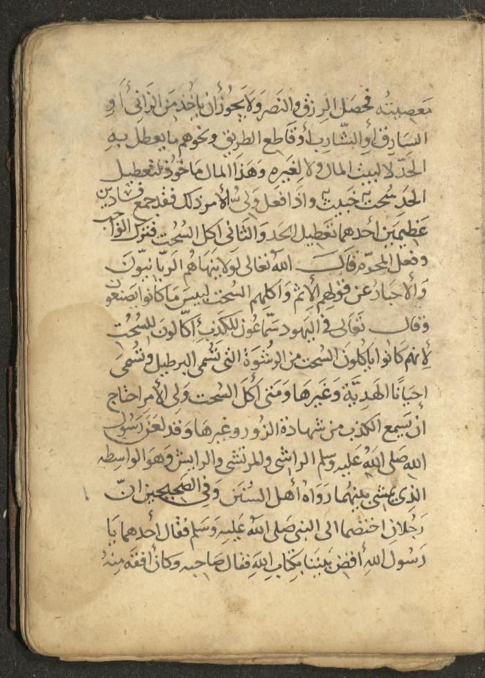مخطوطة في السيرة النبوية، القرن التاسع عشر