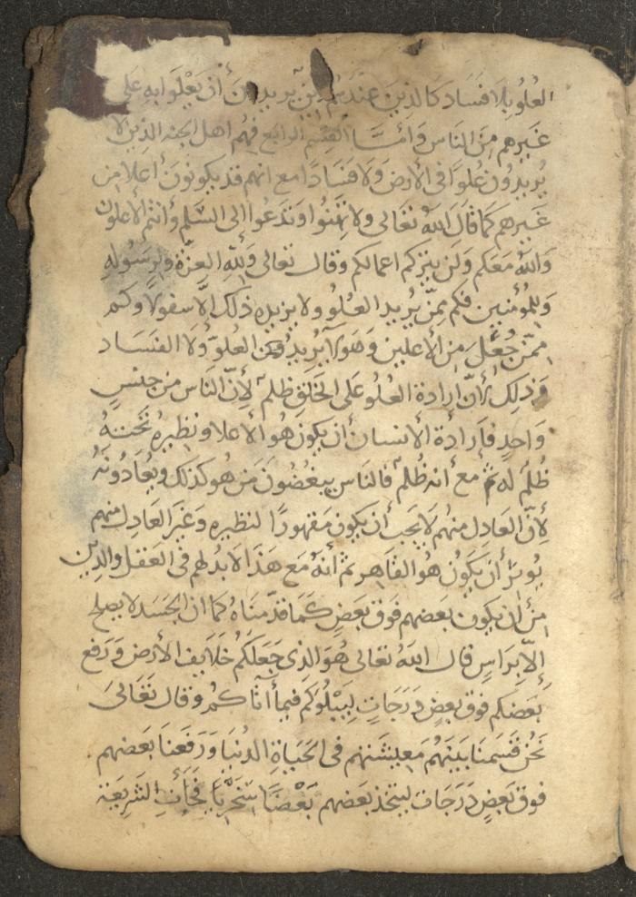 مخطوطة في السيرة النبوية، القرن التاسع عشر