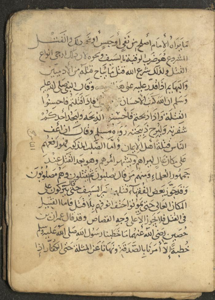 مخطوطة في السيرة النبوية، القرن التاسع عشر