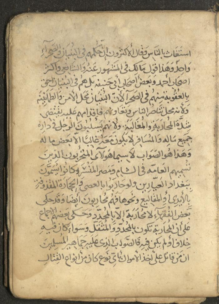 مخطوطة في السيرة النبوية، القرن التاسع عشر