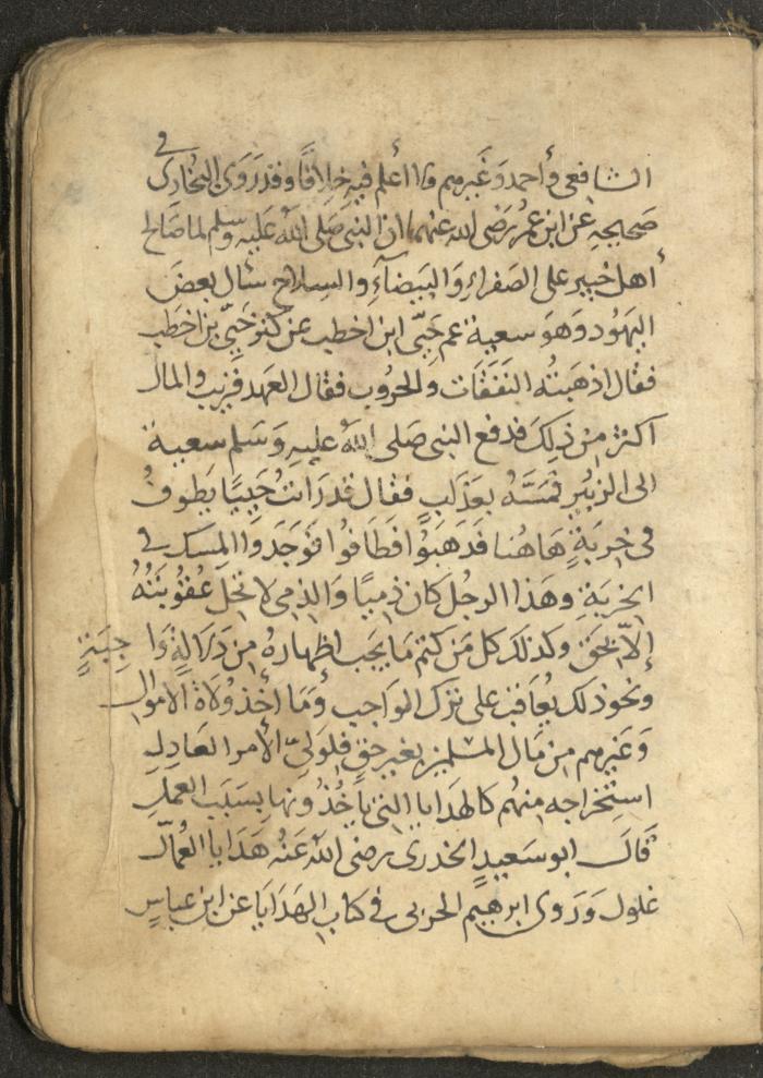 مخطوطة في السيرة النبوية، القرن التاسع عشر