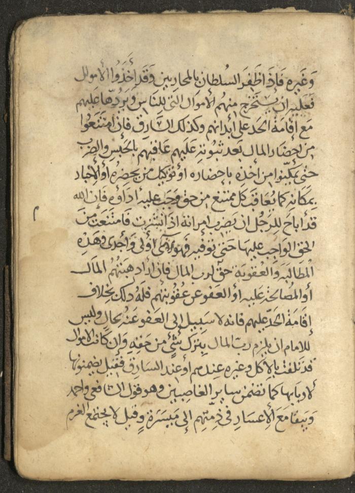 مخطوطة في السيرة النبوية، القرن التاسع عشر