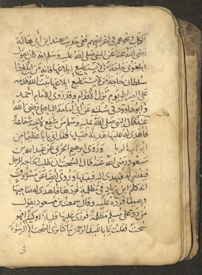 مخطوطة في السيرة النبوية، القرن التاسع عشر