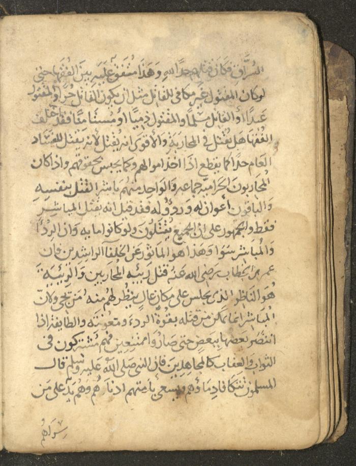 مخطوطة في السيرة النبوية، القرن التاسع عشر