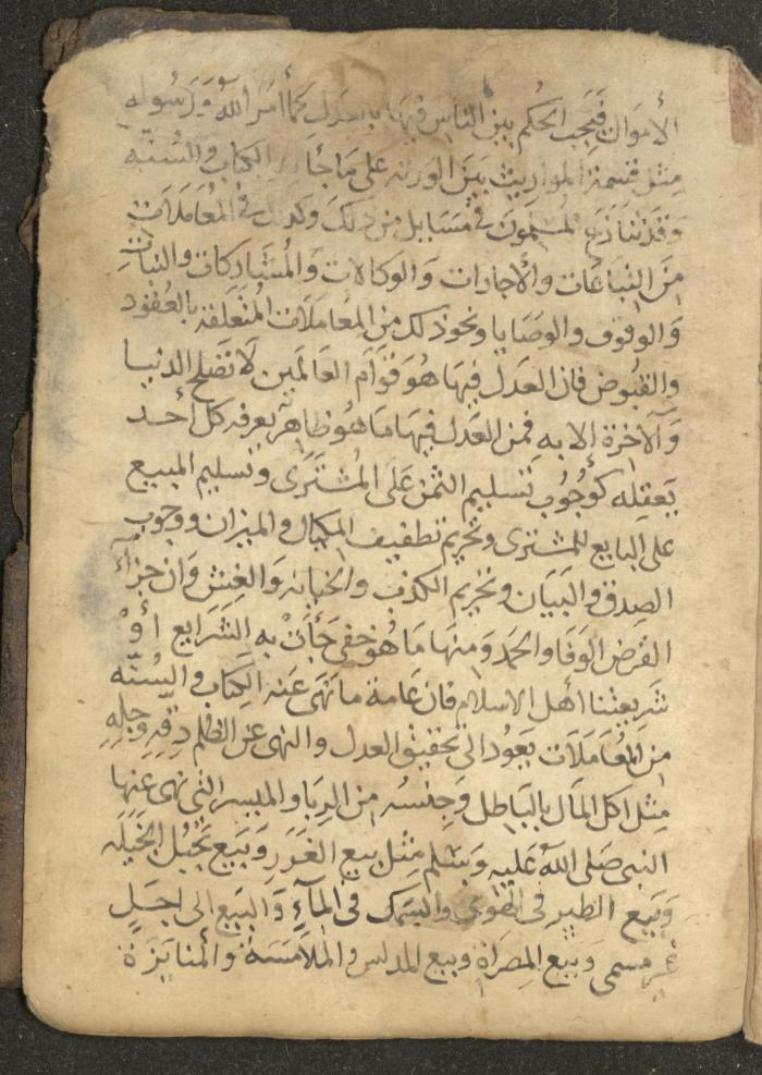 مخطوطة في السيرة النبوية، القرن التاسع عشر