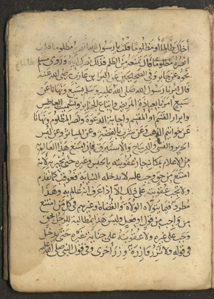 مخطوطة في السيرة النبوية، القرن التاسع عشر