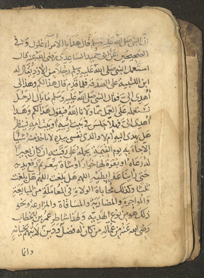 مخطوطة في السيرة النبوية، القرن التاسع عشر