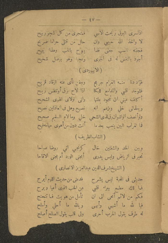 A Poetry Book by Several Poets, the Early 20th Century
