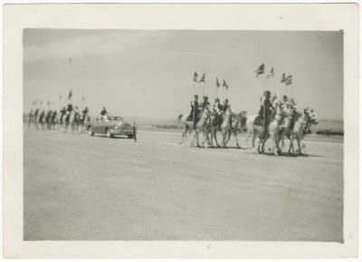 Jordanian Military Parade Celebrating Independence Day, 1955