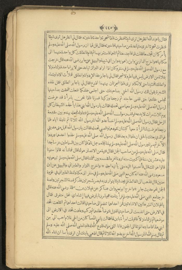 A Book on Prophet Mohammad's Biography and Traits, the 1920s