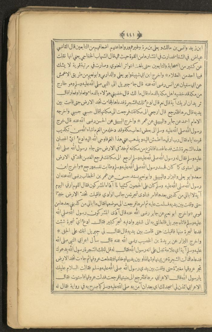 A Book on Prophet Mohammad's Biography and Traits, the 1920s