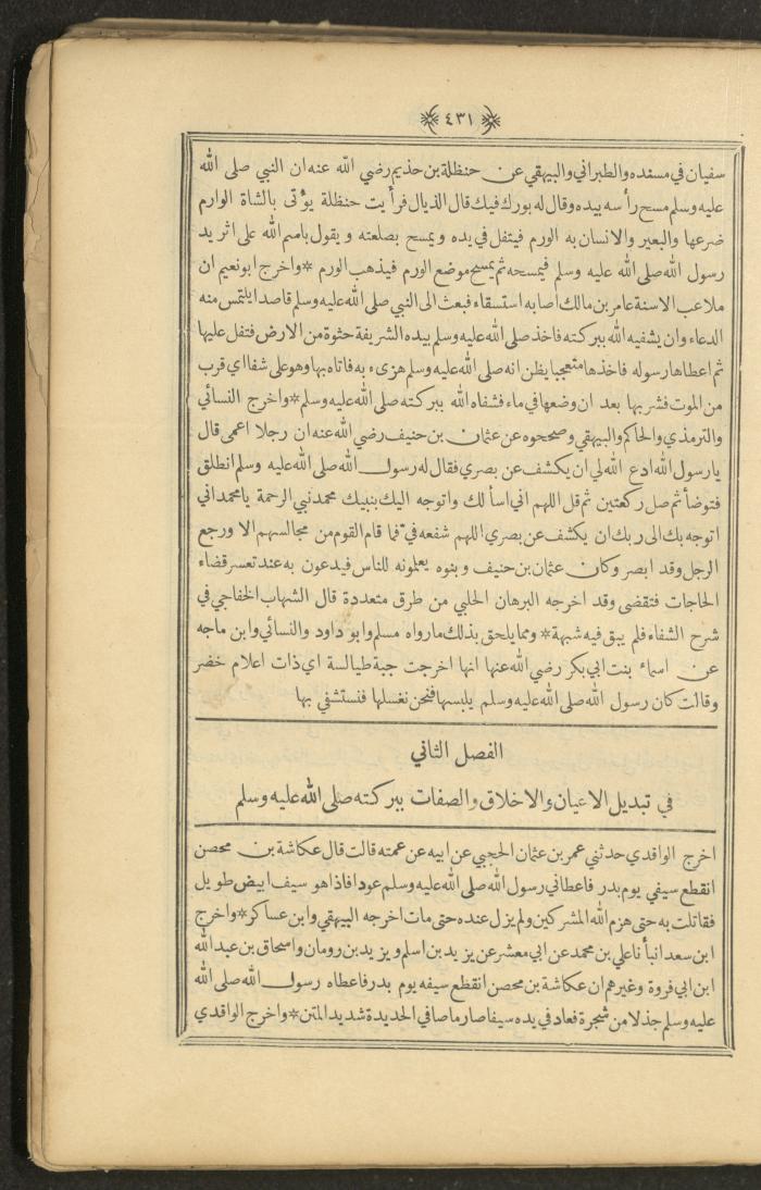A Book on Prophet Mohammad's Biography and Traits, the 1920s