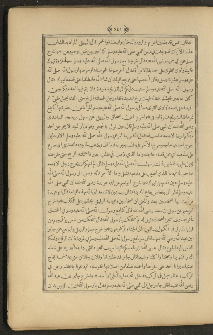 A Book on Prophet Mohammad's Biography and Traits, the 1920s