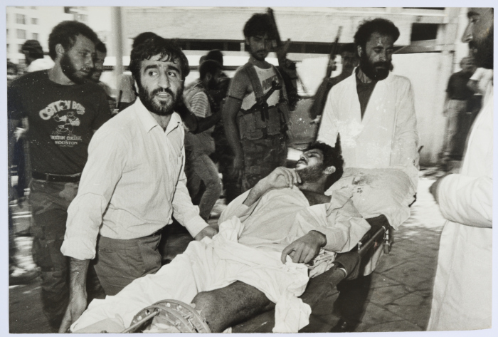 Evacuation of the Wounded, Burj al-Barajneh Camp, 1986