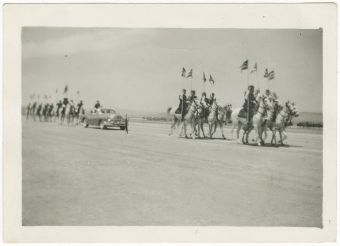 Jordanian Military Parade Celebrating Independence Day, 1955