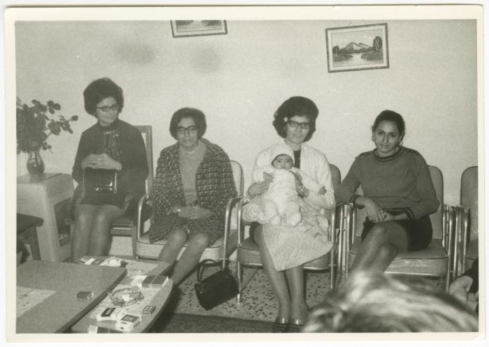 Mikhael and Tutah Family Photograph, 1964-1965 