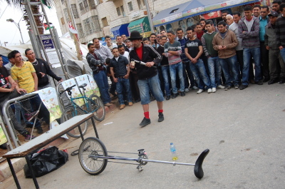 Jack Jaxx's Show at al-Manara Square<br />
 