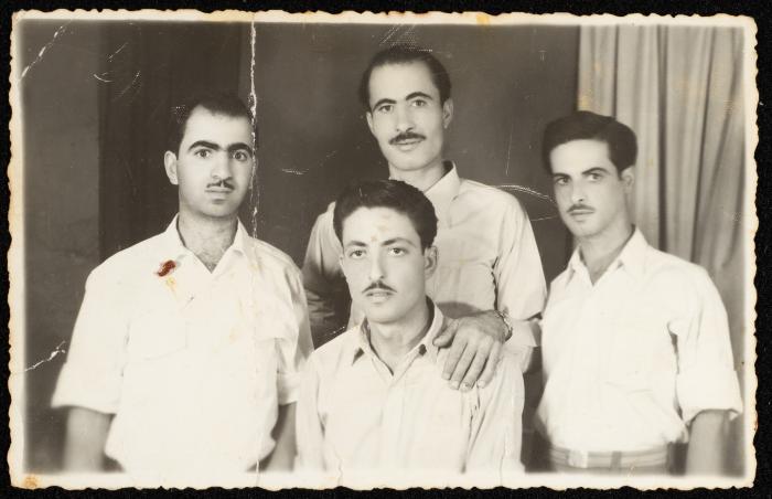 Badee Abdallah with his Friends, Kuwait, 7 October 1956 