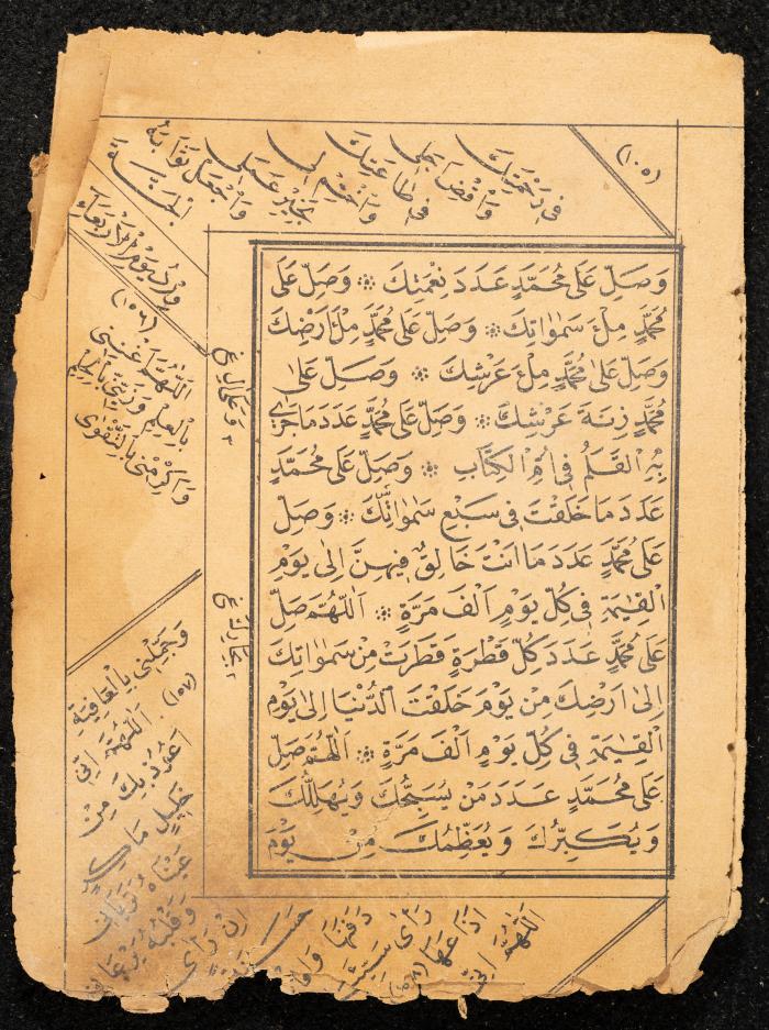 كتاب مجموع أوراد عبد الرحمن الشريف الحسيني، 1925